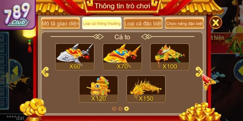 Hệ sinh vật biển đa dạng trong Tam Tiên Bắn Cá
